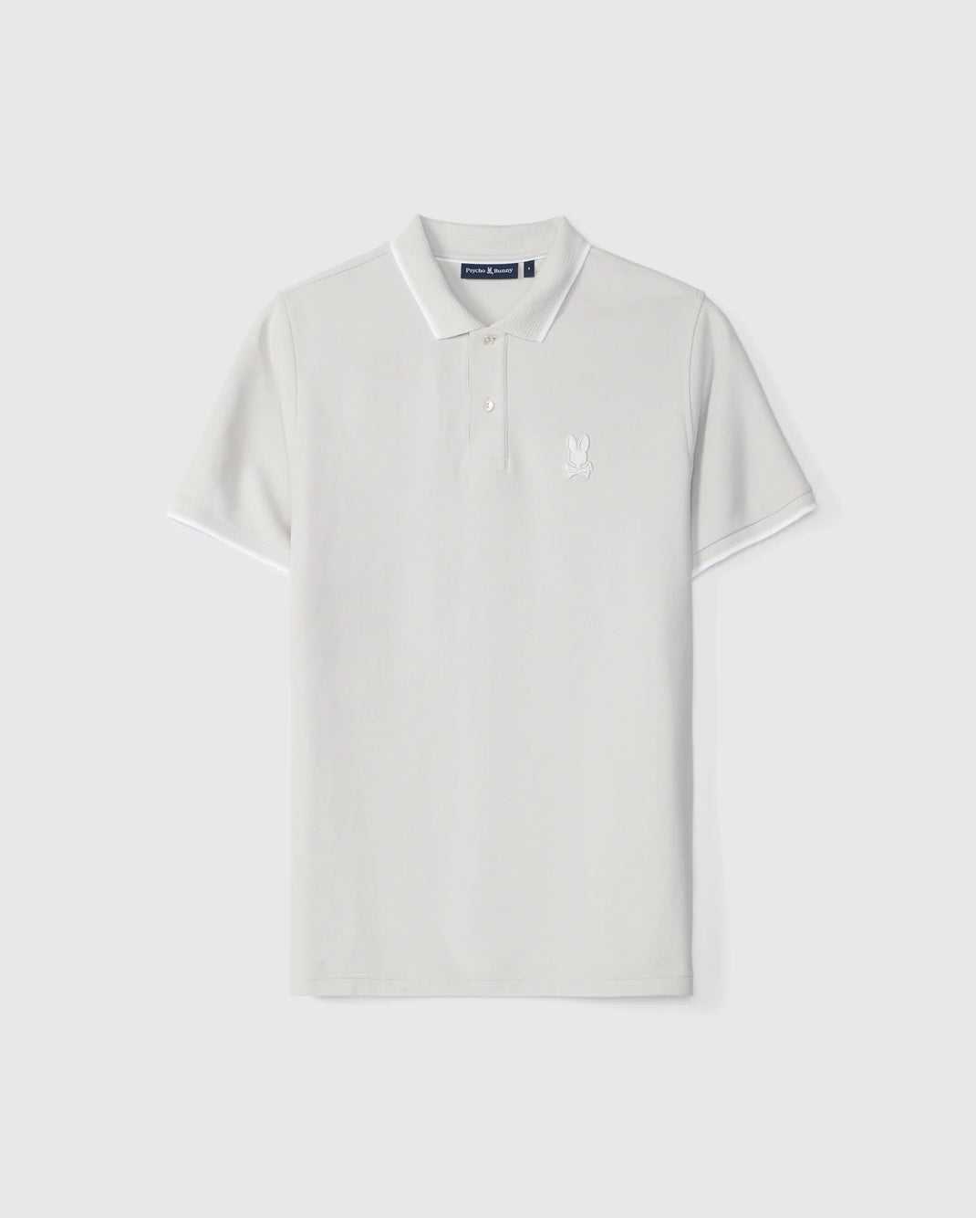 Polos Psycho Bunny Houston Pique Polo Shirt Pearl Homme | TET-99910071